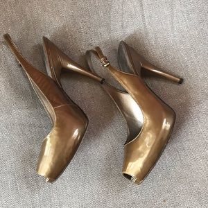 Joan and David platform shoes